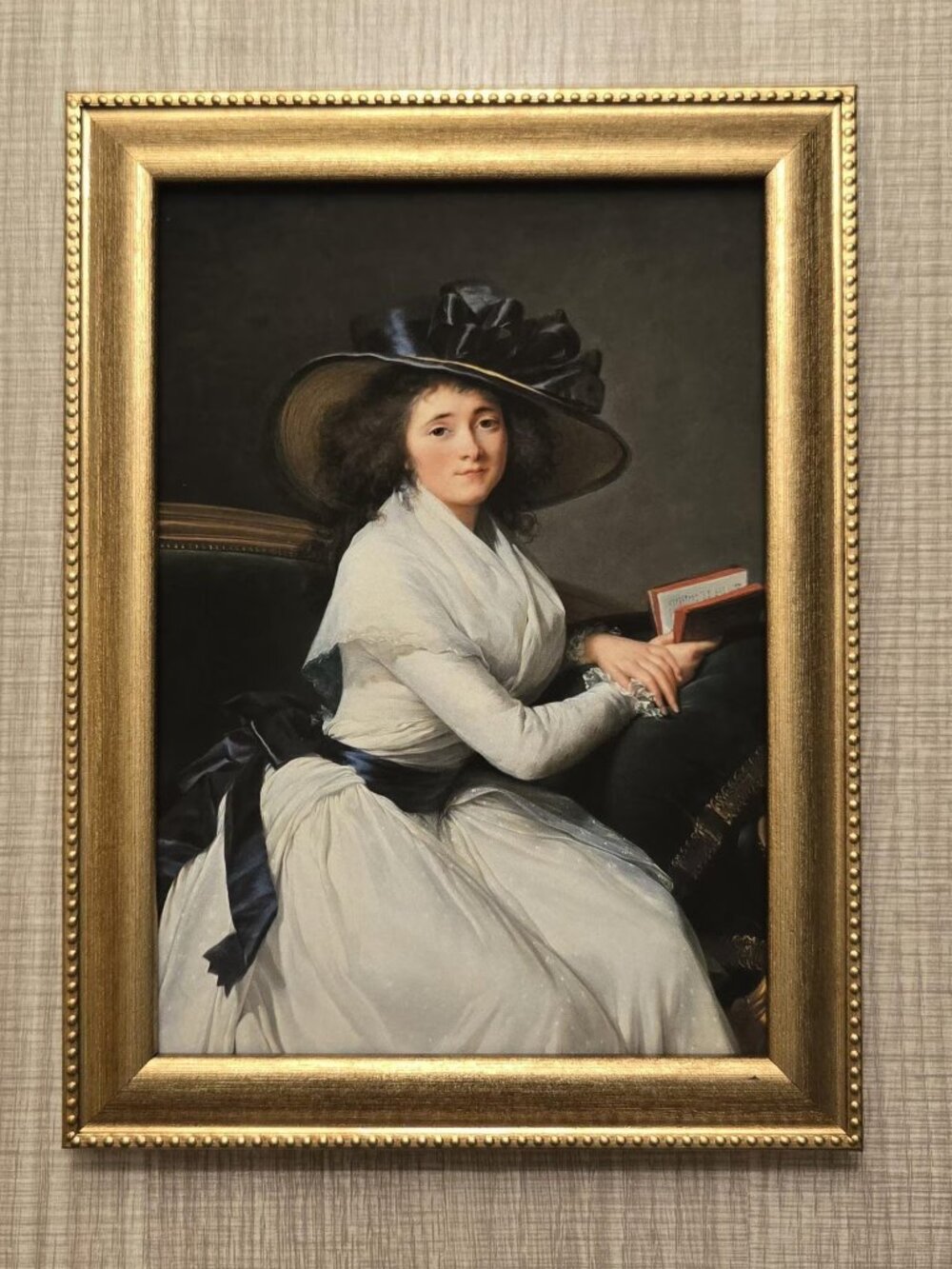 Elisabeth Louise Vigée Le Brun "Comtesse de la Châtre" Art Reproduction Print